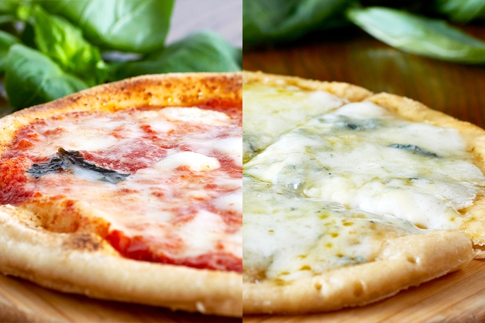 マルゲリータ&クワトロフォルマッジ