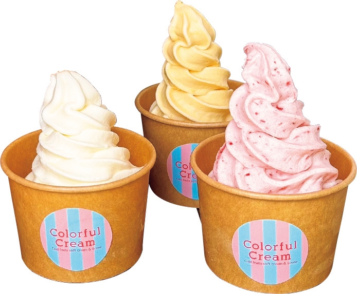 【カラフルクリーム】