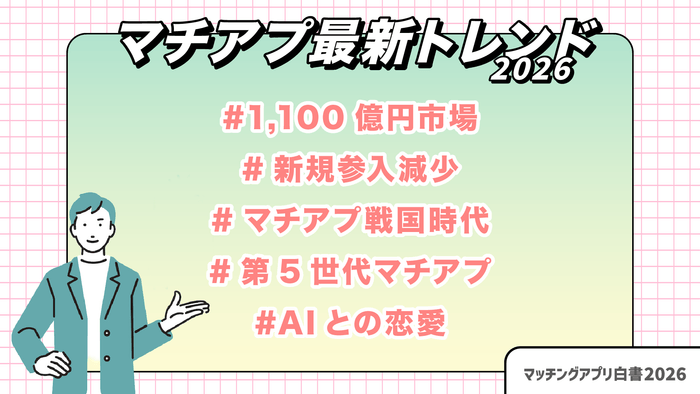 マチアプ最新トレンド2026