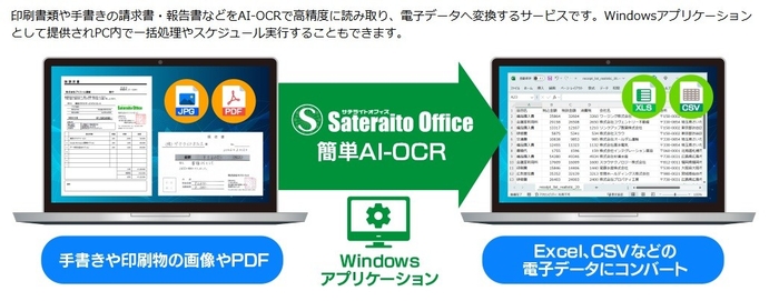 サテライトAI・簡単AI-OCRサービスとは？