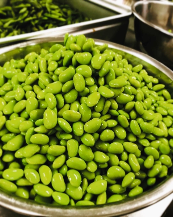 秘伝豆加工の様子(2)