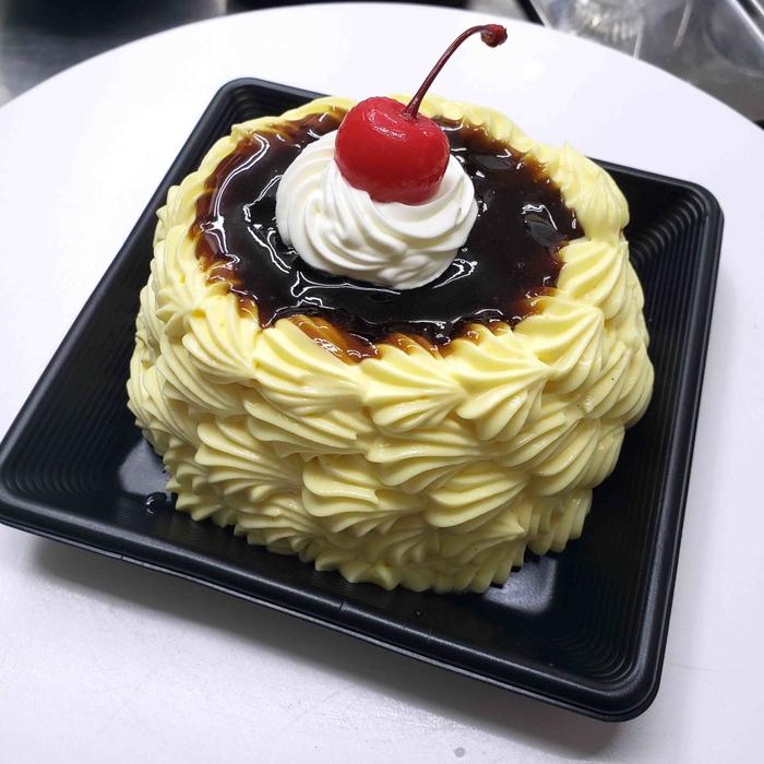 プリン氷(ろまん亭)