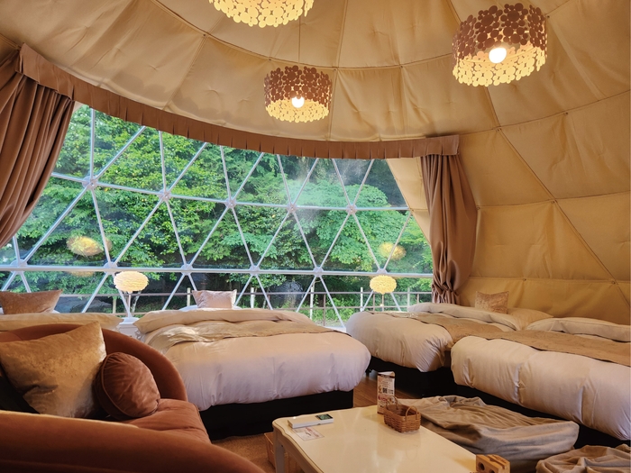 おしゃれでインスタ映え抜群のドームテント