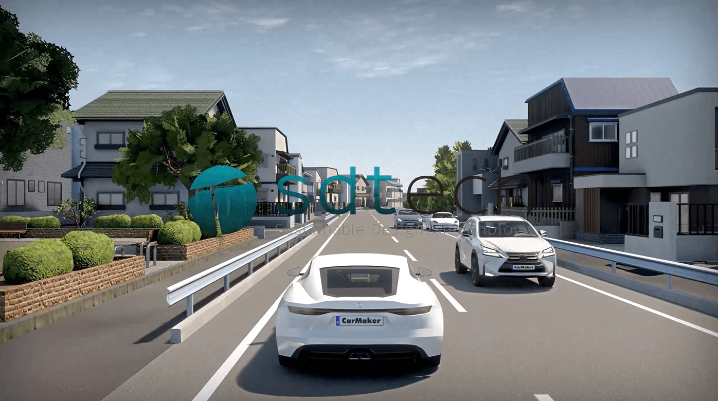 『MovieNX』上に『Nihon Landscape Essentials』を配置したシミュレーション画面イメージ