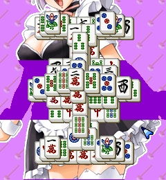 『上海☆娘。 コスプレフェスティバル編』 ゲーム画面