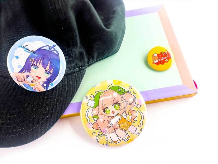 1個から激安!オリジナル缶バッジ