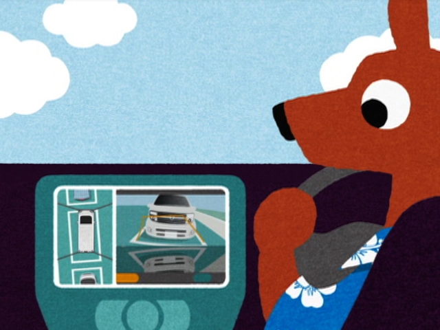 CM:「アラウンドビューモニター」篇