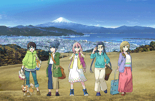 春のおでかけ_描き下ろし(C) あfろ・芳文社/野外活動委員会