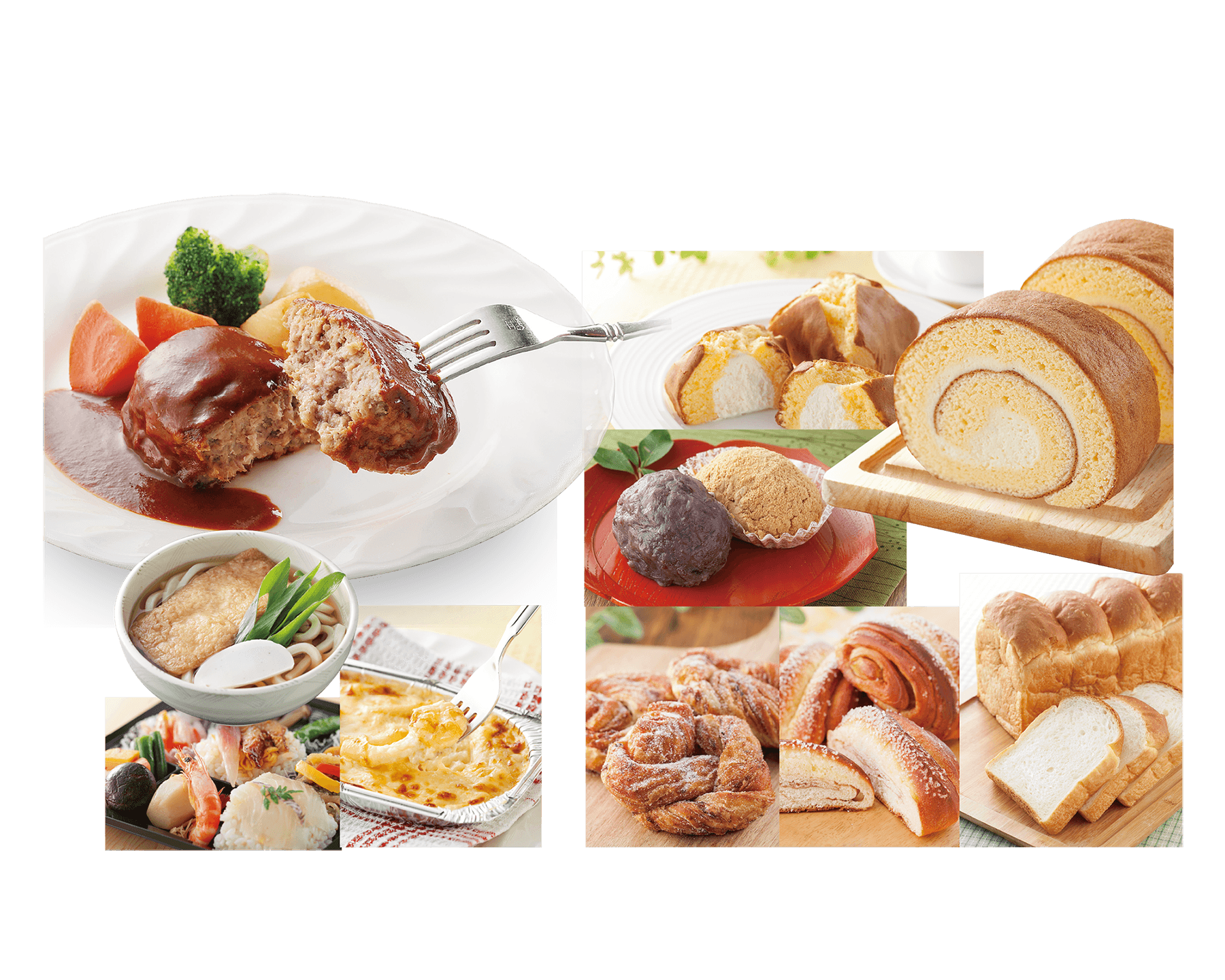 充実の自社製造商品