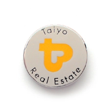 PINS FACTORY（ピンズファクトリー）有限会社大洋不動産様の社章を製作いたしました