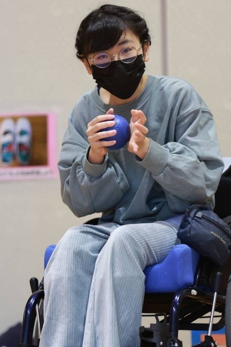 ボッチャ現役選手の講師