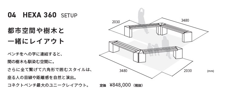 設置事例 04 Hexa 360 set up