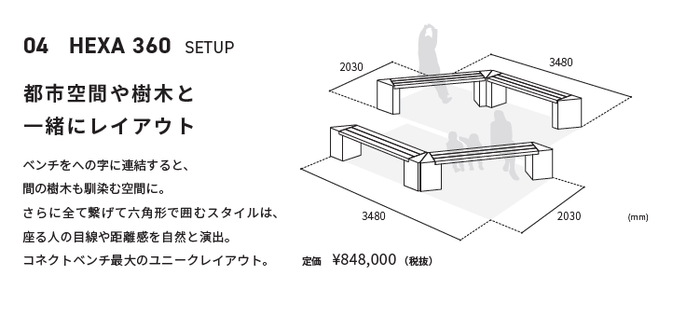 設置事例　04 Hexa 360 set up