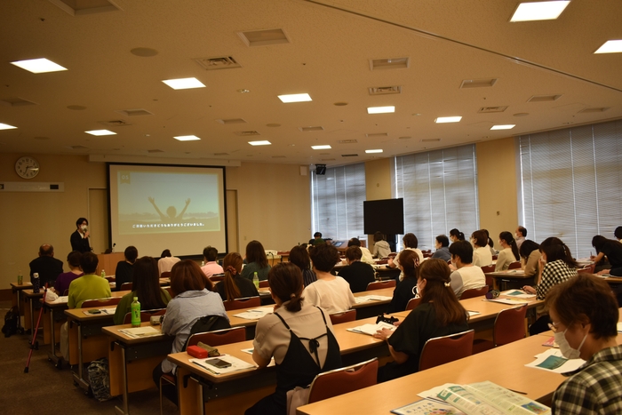 令和5年(2023年)の「アレルギー市民公開講座」の様子