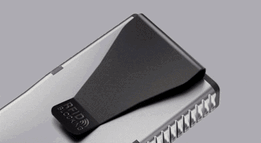 マネークリップには1~15枚の紙幣を収納可能