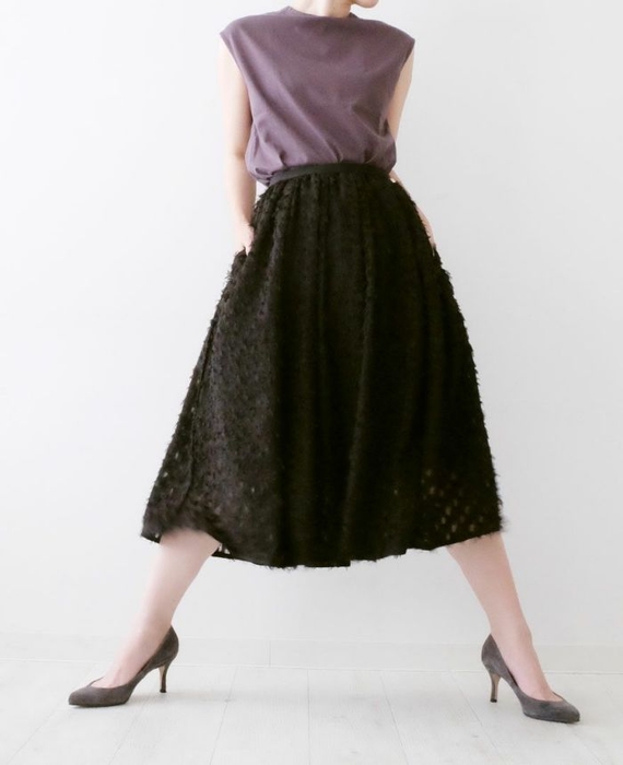 【30%オフ】神戸・山の手カットフェザースカート