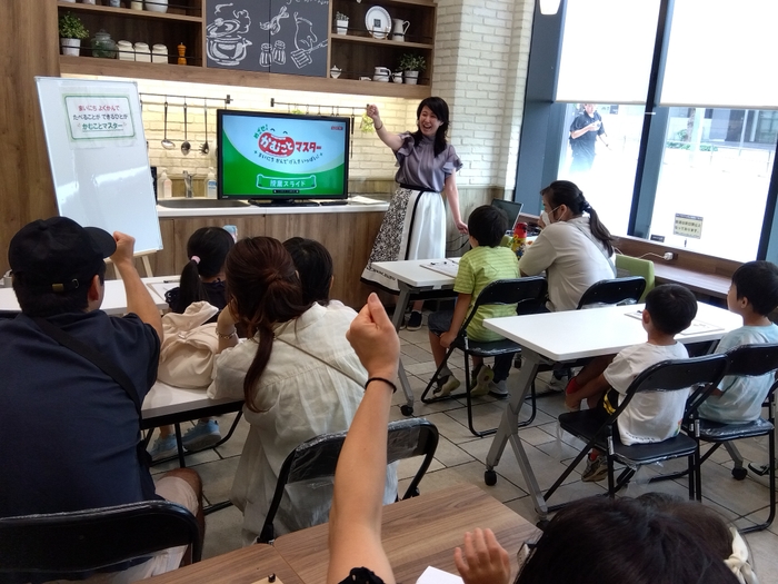 押上駅前店「ロッテコラボイベント 親子で学ぼう”食べること””噛むこと”のお話」