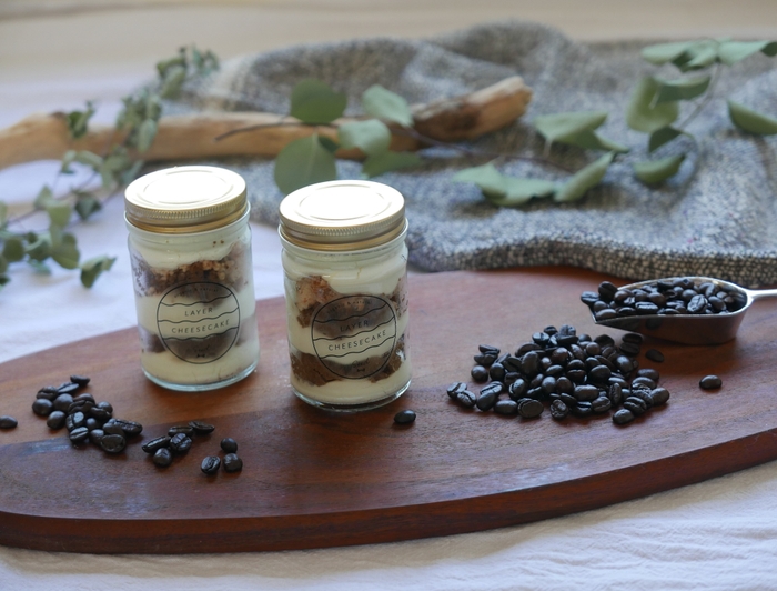 レイヤーチーズケーキ~オーガニックコーヒー~