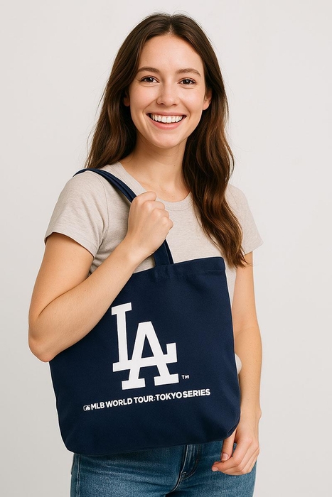 MLB東京ツアー限定デザイン LA&CHC / キャンバストート