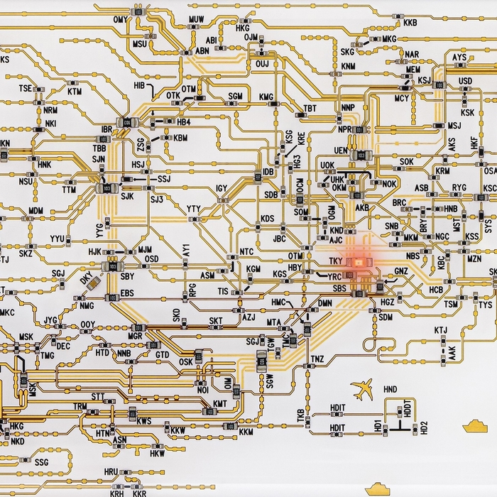 東京回路線図 iPhone 12 Pro 白(拡大)