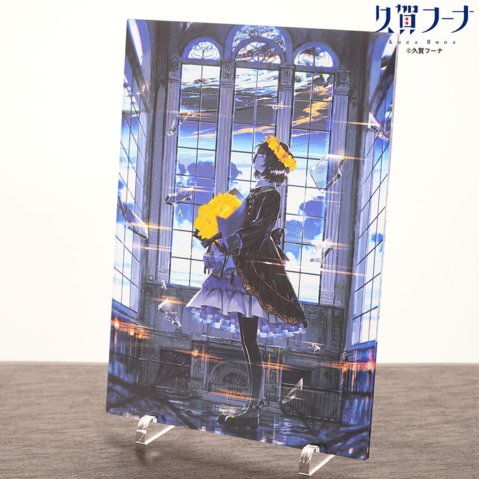 久賀フーナ アクリルアート(クリアタイプ) 「サクリファイスに花束。」