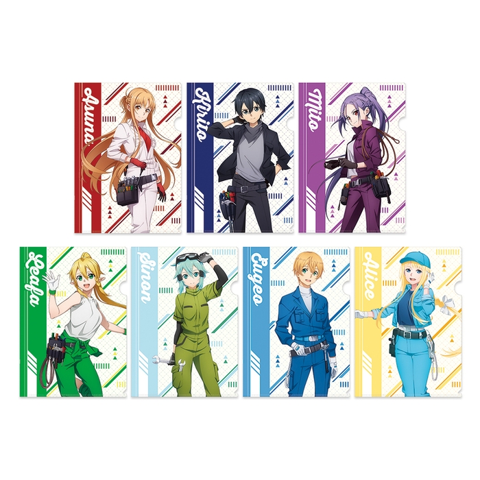 クリアファイル(メカニック等身)