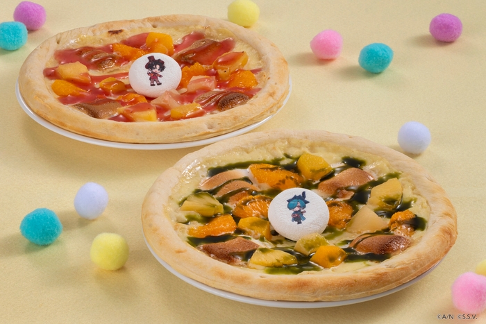 コラボメニュー（スイーツピザ）