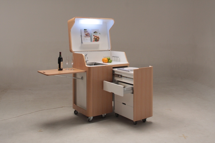 モバイルキッチン使用時