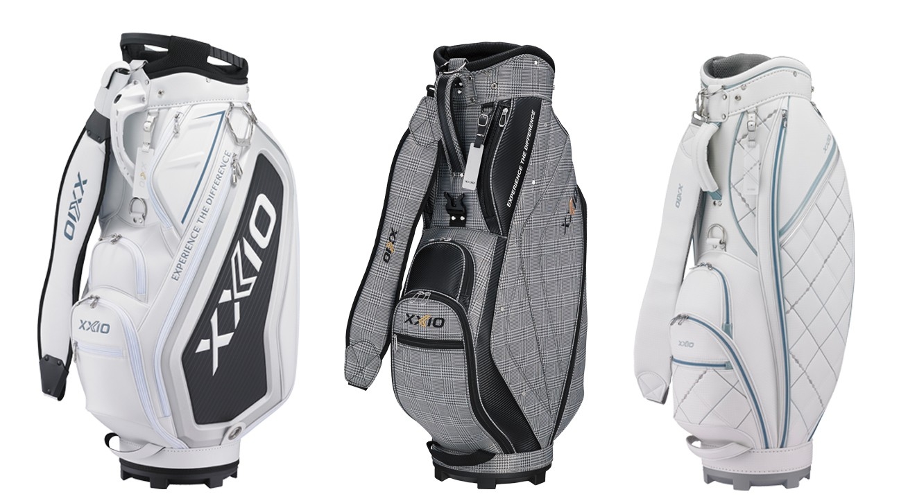 写真左から、プロレプリカモデル「GGC-X163」、超軽量モデル「GGC-X164」、レディスモデル「GGC-X165W」