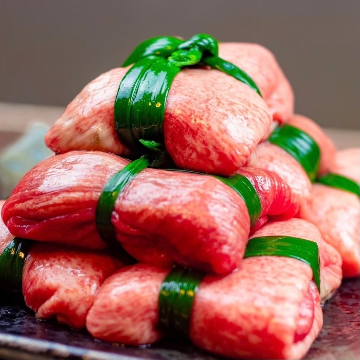 【数量限定】包牛タン 490円(事前予約のみ受付可)