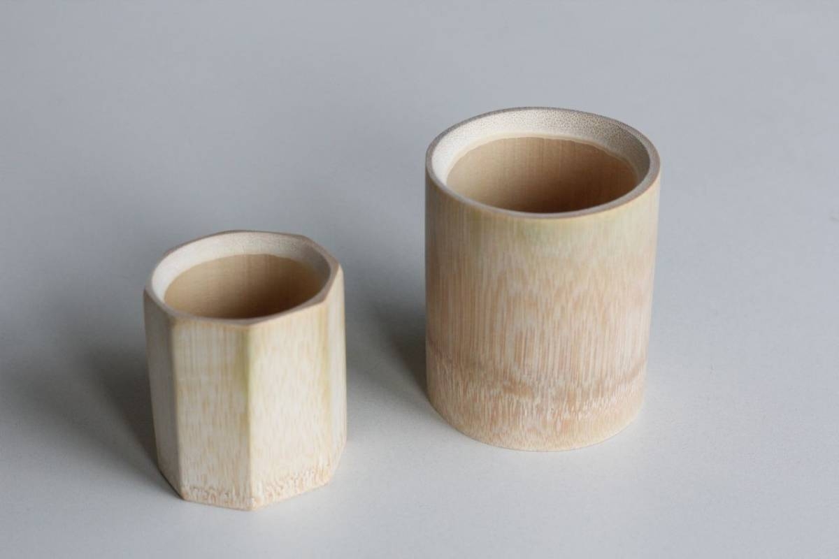 リターン品 竹のお猪口