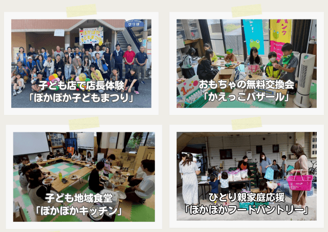 ひとり親支援事業も実施