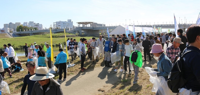平成30年度(2018年度)開催の第31回「I LOVE 遠賀川」の様子