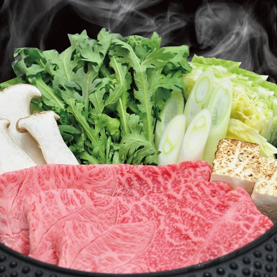 【もったいない!を食べよう】米沢牛カタすき焼き800g