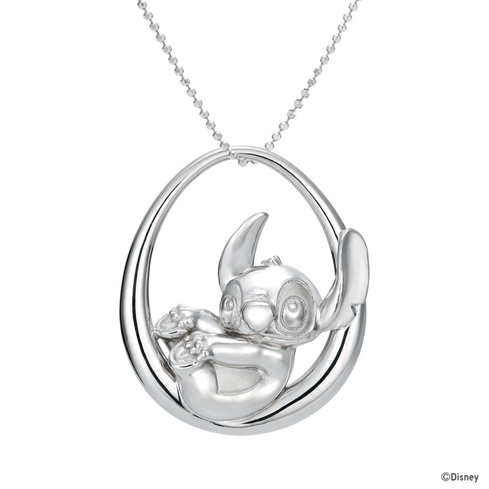 “「スティッチ」といつも一緒にいたい”との想いでオーダーいただいたネックレス。