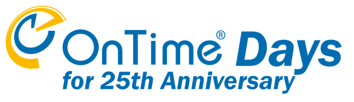 OnTime Days for 25th Anniversary ロゴ