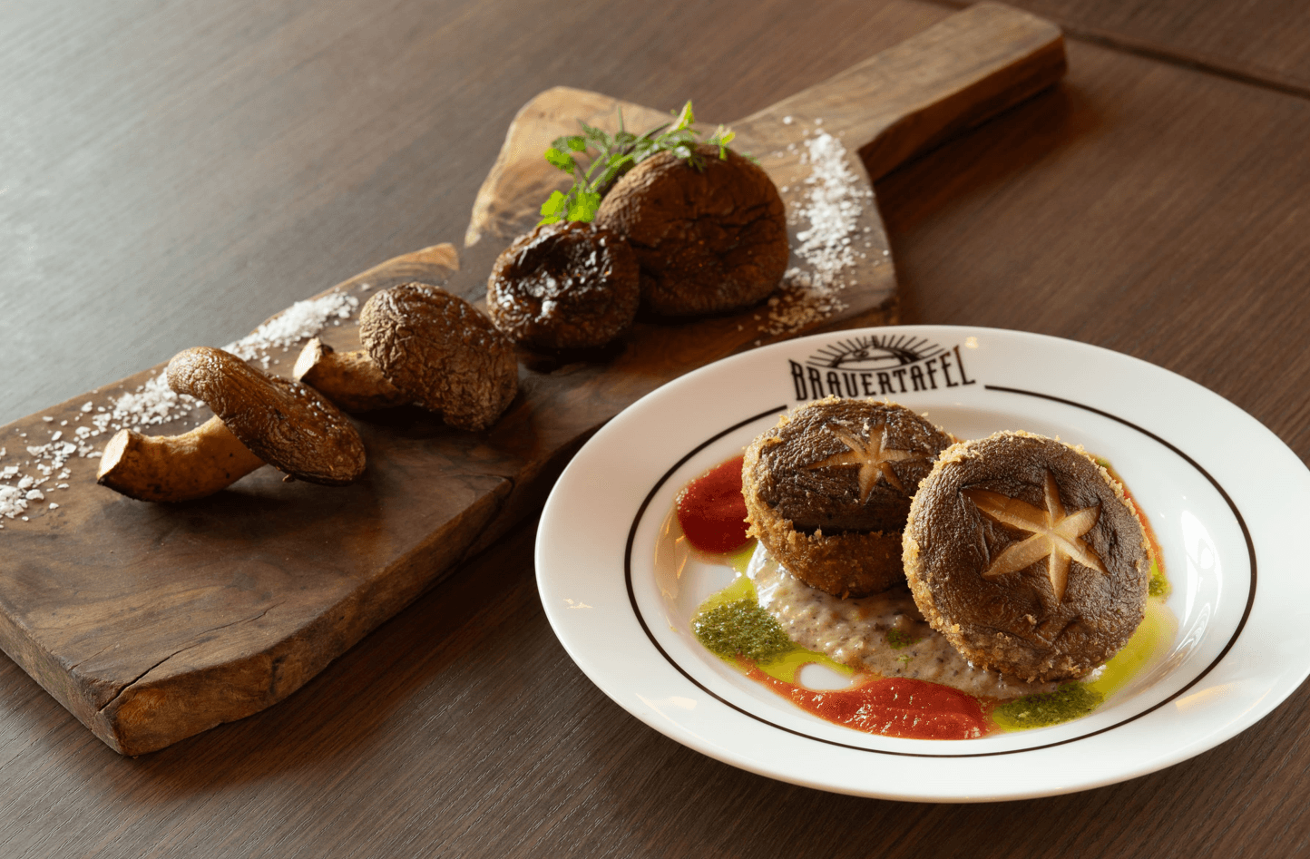 ブラウアターフェル×八丈島「うみかぜ椎茸」