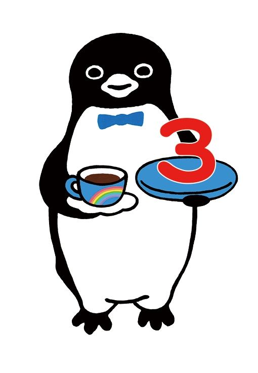 年内最後】Suicaペンギンの作者・坂崎千春の展覧会 〈ペンギン