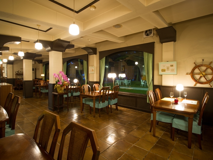 メロンスイーツはご夕食時にレストランにてご提供