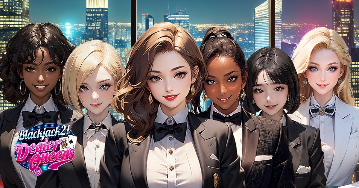 Blackjack 21 - Dealer Queens キーアート4
