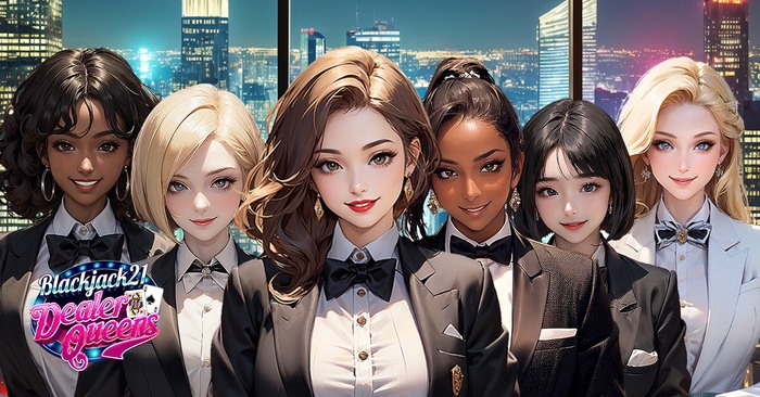 Blackjack 21 - Dealer Queens キーアート4