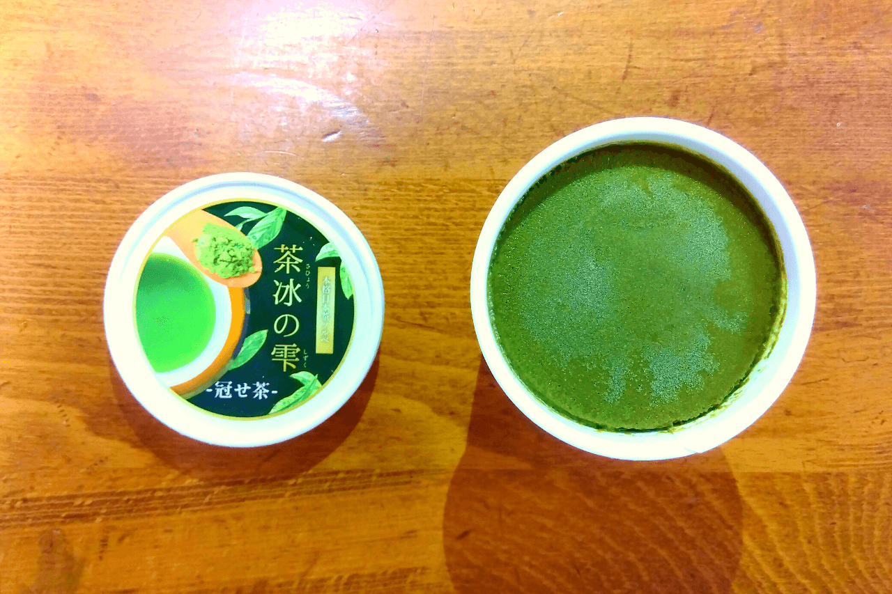 本格日本茶ソルベ 茶冰の雫 ー冠せ茶ー