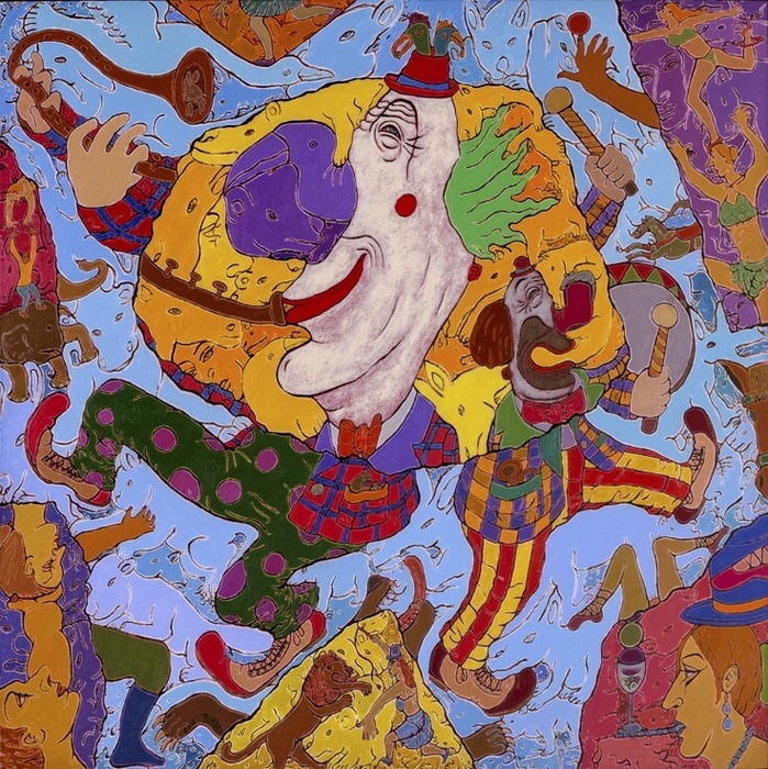 「CIRCUS BOKABE劇場(ピエロのファンファーレ)」 100S 2016年