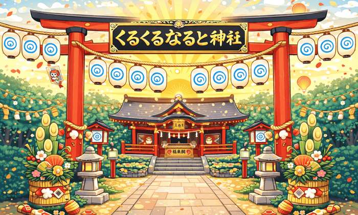 くるくるなると神社