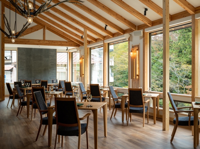 Restaurant溪 内観