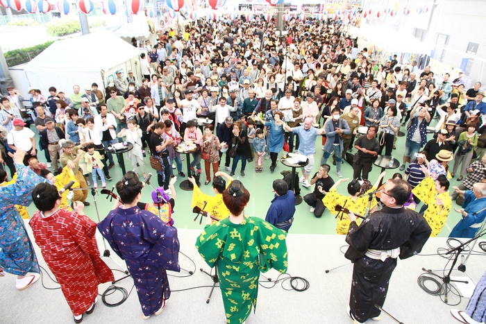 野外フリーライブ 昨年の様子3