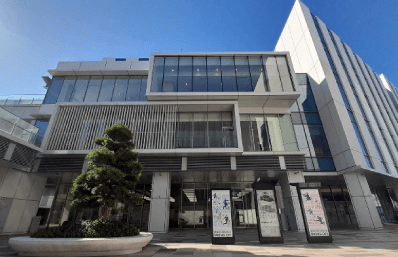 HANEDA×PiOが立地しているHICity内ZONE Kの外観