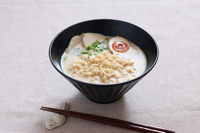 豆乳×インスタント袋麺 ラクうま豆乳ラーメン