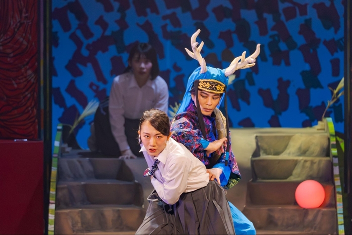 (3)わらび座伝統の民俗芸能とコンテンポラリーダンスの融合