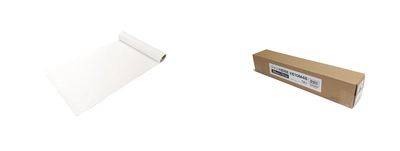 ご家庭で普段使いしやすいサイズ　 ジャンボ画用紙　 ロールタイプハーフ(45cm幅)新発売　 発売日：2023年12月中旬